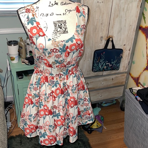 VINTAGE floral swing dress - Picture 5 of 5